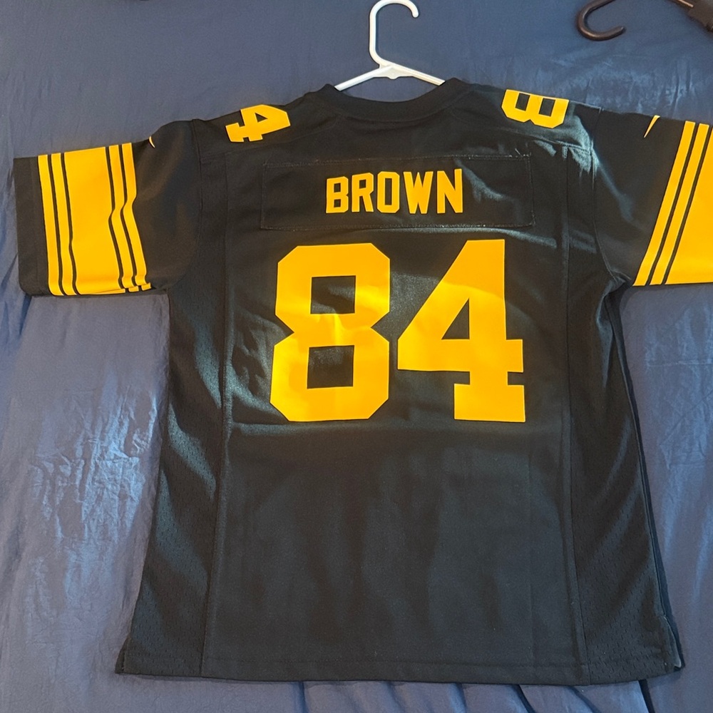 Nike NFL on Field Pittsburgh Steelers Youth L Jersey Antonio Brown #84 - Picture 6 of 7